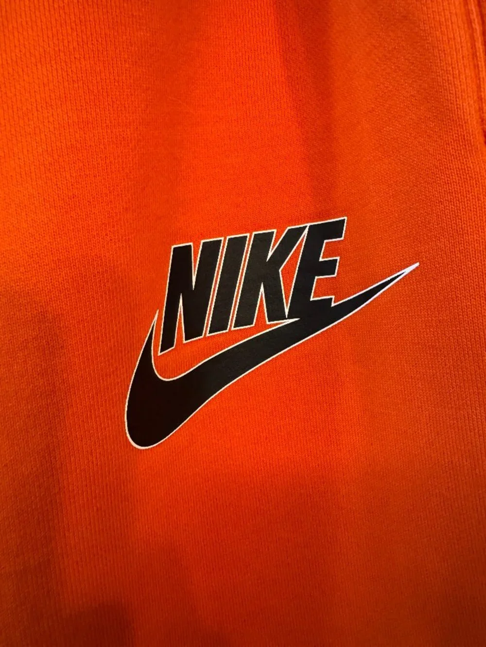 RARE Nike Sportswear Air Fire Water Earth Orange Graphic Jogger Pants Men’s L